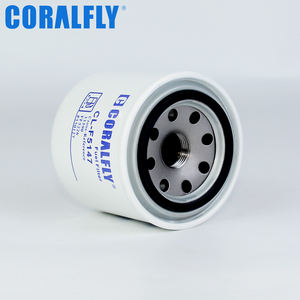 Coralfly ตัวกรองน้ำมันเชื้อเพลิงเครื่องยนต์ดีเซลรถขุด CL-F5147 FF5147 33390 SN29236 BF940 <span class=keywords><strong>P550127</strong></span> - Product Image 6