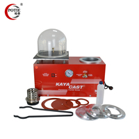 Machine de moulage de bijoux 2L, petit four de fusion, four de fusion sous vide haute efficacité, machine de moulage sous vide à longue durée de vie pour fonderie