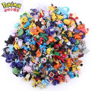 Grosir kualitas baik 2-3cm Mini mainan anak Action Figure Pokemon yang pergi untuk anak-anak