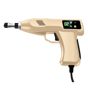 Pistola Quiropráctica para Alivio del Dolor de Espalda, Activador de Columna Vertebral Gold, Corrector de Ajuste, Terapia, Blanco y Azul - Product Image 3