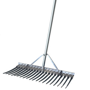 Rake Zilla |   Râteau à végétaux aquatiques <span class=keywords><strong>extra</strong></span> <span class=keywords><strong>large</strong></span> et robuste pour lacs et étangs, tête de 40 pouces de <span class=keywords><strong>large</strong></span> avec dents de 9 pouces |   Comprend un outil de jardinage manuel - Product Image 2