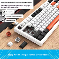 Clavier mécanique Lapop à commutation à chaud Gamer 85% Bouton magnétique Interrupteur magnétique Ordinateur Rgb Clavier mécanique de jeu pour PC