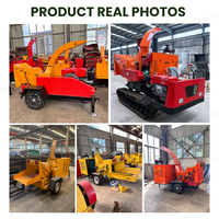 Machines forestières Déchiqueteuse de bois industrielle à usage intensif Déchiqueteuse Déchiqueteuse Tambour Déchiqueteuse