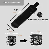 Bracelet magnétique porte-outils pour vis, clous et forets – Ceinture porte-outils à aimant puissant – Gadgets innovants en polyester
