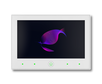 Coque de boîtier d'affichage LCD TFT à écran tactile de 7 pouces pour système d'alarme