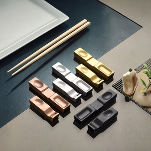 New Design Table Decoration Accessories 3 in 1 Flatware Rack 304 Stainless Steel Spoon Fork Chopsticks Holder