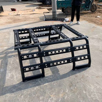 Support de chargement pleine longueur pour benne de pick-up avec rails latéraux à fentes et barres transversales modulaires TC16