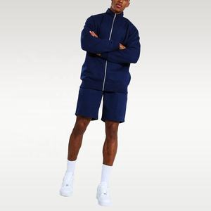Sudadera con cremallera completa para hombre, conjunto de dos piezas, traje deportivo para correr, conjunto doble, verano 2021 - Product Image 6