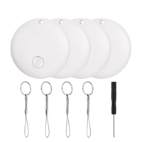 Mini traceur GPS MFI Air Tag avec suivi en temps réel, étanche IPX5, en plastique, autonomie de 365 jours, portée illimitée, compatible Android et iOS