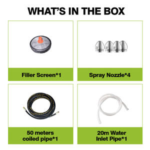 LICHIMA Zhejiang 150-280Bar 13-18Hp Gasolina Motor Esgoto Jet Cleaner Água Máquina De Limpeza De Drenagem - Product Image 5