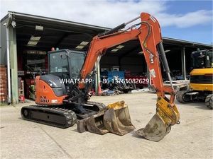 Excavadora usada HITACHI ZX48 Original hecha en Japón precio barato y alta eficiencia 4 toneladas excavadora de segunda mano - Product Image 3