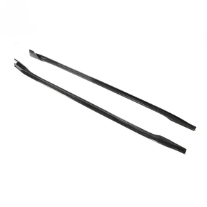 Paraurti Anteriore in Fibra di Carbonio Stile <span class=keywords><strong>V</strong></span> di Alta Qualità Nuovo per Tesla Model 3 2016-2021, Diffusore, Minigonne Laterali e Spoiler in Carbonio con Fissaggio a Bullone - Product Image 5