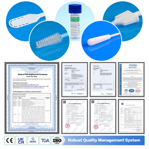 Hanheng ชุดทดสอบการบรรจุด้วยแสงที่ผ่านการฆ่าเชื้อแล้วแบบใช้แล้วทิ้งชุดทดสอบการเก็บขนแปรงไซโตปากมดลูกชุดทดสอบ - Product Image 6