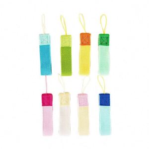 Korean Style 2.5CM Candy Color Contrast <b>Polyester</b> Webbing Short Phone Case <b>Lanyard</b> Luggage Anti-Lost Tag Keychain - Product Image 5