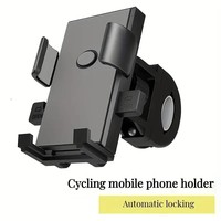 Support universel de téléphone pour moto et moto à 360 degrés, téléphone portable, support GPS pour vélo et moto