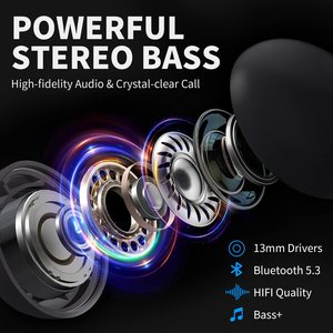 Audífonos Inalámbricos Bluetooth YYK Q63 TWS Deportivos, Resistentes al Agua, con Gancho para la Oreja, para Correr, Hacer Ejercicio, Andar en <span class=keywords><strong>Bicicleta</strong></span>, Patinar, con Pantalla LED - Product Image 3