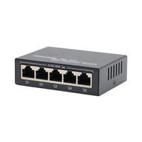 Commutateur réseau de bureau Gigabit Ethernet 1000M avec 5 ports RJ45, capacité de commutation 12G, prise en charge VLAN empilable, séparateur Ethernet QoS