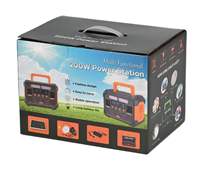 Station d'alimentation de secours 200W 192Wh avec sorties AC/USB-C/DC pour les pannes de courant à domicile, le camping, les voyages