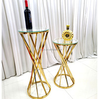 Panier à fleurs de style minimaliste pour mariage, ensemble de table à gâteaux, petite table à dessert, décoration de centre de mariage, fournitures pour cérémonies et événements