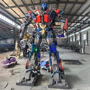 Estatua de Optimus Prime de 250 cm (8 pies) de Metal, Robot Animatrónico de Tamaño Real para Eventos y Conciertos, Escultura de Transformer para Interiores y Exteriores - Product Image 2
