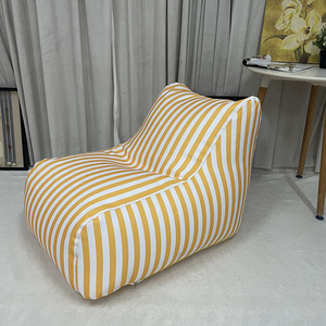 Sillón reclinable tatami informal de diseño moderno personalizado <span class=keywords><strong>playa</strong></span> comedor bar exterior impermeable sofá perezoso PUF - Product Image 3