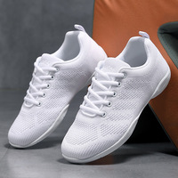 0.12kg blanc clair compétitif athlétique chaussures de danse Cheerleading baskets ligne danse Cheer chaussures
