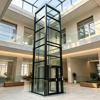 Ascensore Professionale a Trazione da 400kg per Villa con Sistema Monarch VVVF e Velocità di 0,4m/s per Progetti Residenziali