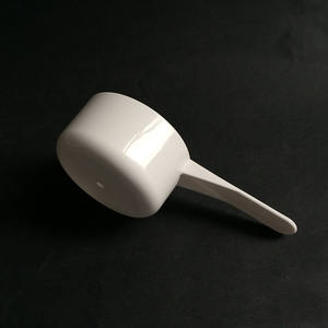 Cuchara medidora de plástico PP, 20g, 40ml, 40cc, Blanco, Negro, redondo, fondo plano, leche en polvo - Product Image 2