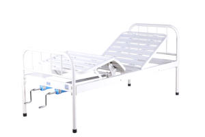 Самая продаваемая регулируемая двухфункциональная кровать с 2 рукоятками из АБС-пластика для домашнего ухода и использования в больницах, с гарантией 2 года - Product Image 6