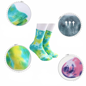 Fashion Casual Daily Wear <b>Socks</b> Custom Logo 3d Printed Seamless 360 Digital Sublimation Blank Polyester <b>Knee</b>-<b>high</b> - Product Image 3