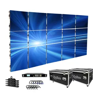 Complete LED Video Wall Turnkry Package Reantl LED Display P2.6 P2.976 P3.91 500x500 Pantalla 4x3 LED Para Exterior