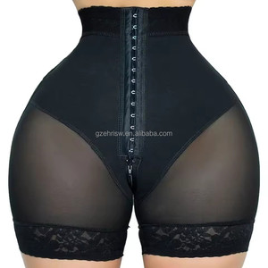 Nouvelles Gaines Amincissantes <span class=keywords><strong>Fajas</strong></span> Colombianes BBL Courtes Taille Haute Contrôle Abdominal Post-Opératoire Post-partum pour Femmes - Product Image 6
