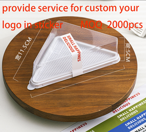 Boîte à hamburger blanche avec logo personnalisé imprimé, grande pour emballage <span class=keywords><strong>de</strong></span> hamburger <span class=keywords><strong>Mac</strong></span> avec laminage mat et gaufrage pour sushi - Product Image 6