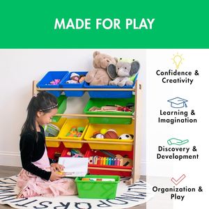 Hộp đựng đồ bằng gỗ tự nhiên hình chữ nhật, có ngăn kéo, kệ, giá để đồ, sáng màu, dùng cho phòng khách, phòng ngủ, đồ chơi trẻ em, có thể xếp chồng lên nhau - Product Image 3