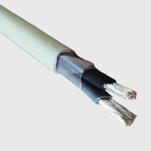 Câble de télécommunication extérieur 600V, gaine noire, conducteur en cuivre isolé PE, 4G DC TFL 492326/0 2x16mm² (2x6AWG) - Product Image 3