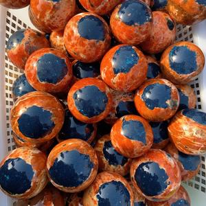 Vente en gros de pierres de quartz de guérison en <span class=keywords><strong>pierre</strong></span> de soleil de haute qualité avec sphère d'<span class=keywords><strong>apatite</strong></span> <span class=keywords><strong>bleue</strong></span>, boule de cristal pour la décoration - Product Image 1