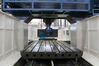 Centre d'usinage CNC 5 axes GMC2514 GMC3014 CE, fraiseuse à portique BT50 GSK, robuste et haute sécurité