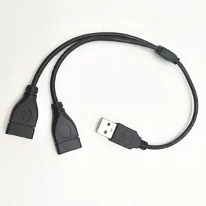 Bộ Chia Usb Tùy Chỉnh 1 Trong 2 Ra USB 2.0 A Đầu Chia Thành 2 Cổng USB Cổng Cái Cáp Sạc