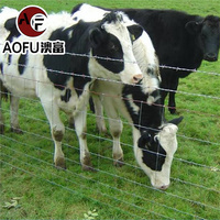 Clôture de bétail durable et résistante à l'usure en vrac bon marché élevage de chèvres, ferme de moutons/champ/cerf clôture en treillis métallique galvanisé clôture de 4 pieds