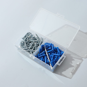 Các Nhà Sản Xuất Tiêu Chuẩn 10-12 Tường Vít Nêm Neo Bolt Hình Nón Nhựa Neo Với 1/4 "X 4" Khoan <span class=keywords><strong>Bit</strong></span> - Product Image 2