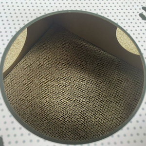 UFBemo Eco Papelão Bonito Pet <span class=keywords><strong>Scratcher</strong></span> Casa Removível Cat Shelter Grande Armazenamento Interior Cat Papelão Casa - Product Image 2