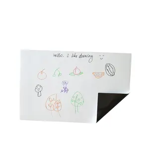 Pizarra blanca magnética de borrado en seco, 11x17 pulgadas, con 2 rotuladores y borradores, gran oferta - Product Image 1