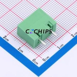 1766770 Plug-in Terminal Block Through hole Component (THT),P=7.62mm Connector 7.62mm Green Straight Pin 2P - Product Image 2