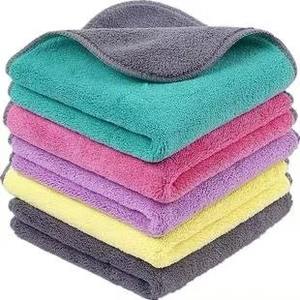 Serviette de séchage rapide pour voiture FUKUYUSEI, usage domestique, 600 g/m², microfibre, velours corail Pumi, tricotée, 40x40, absorbante, Japon - Product Image 5