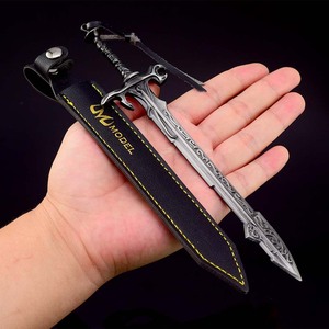 The Elder Scrolls V: Skyrim cổ NORD Sword eduj-22cm giả mạo bản sao thép với vỏ bọc da thủ công - Product Image 6