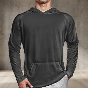 Rashguard de BJJ MMA para Hombre, Manga Larga, Compresión, UPF50+, Impermeable, Spandex Antidesgarro, Ecológico, 230g, para Grappling Sin Gi - Product Image 3