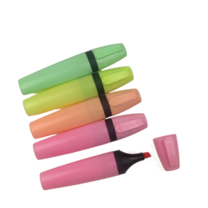 Logotipo personalizado Promoción Multicolor Resaltador Pastel Fluorescente Rotulador Set - Product Image 1