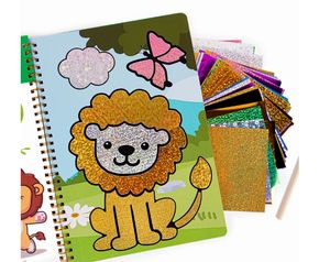 Feuille personnalisée amusant artisanat magique Art autocollant livre 16 Pages <span class=keywords><strong>princesse</strong></span> pour enfants fait <span class=keywords><strong>à</strong></span> la main bricolage créatif <span class=keywords><strong>coloriage</strong></span> Art peinture livre - Product Image 2