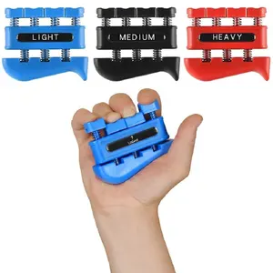 Wholesale Hand Strengthener Grip Finger Strength Trainer Resistant Level Equipment Piano Guitar Finger Exerciser Trainers