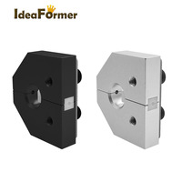Conector de soldador de filamentos, accesorios de impresora 3D de aluminio, Unión de filamentos PETG PLA ABS TPU de 1,75mm para Ender 3 CR10 Pro Anet SKR